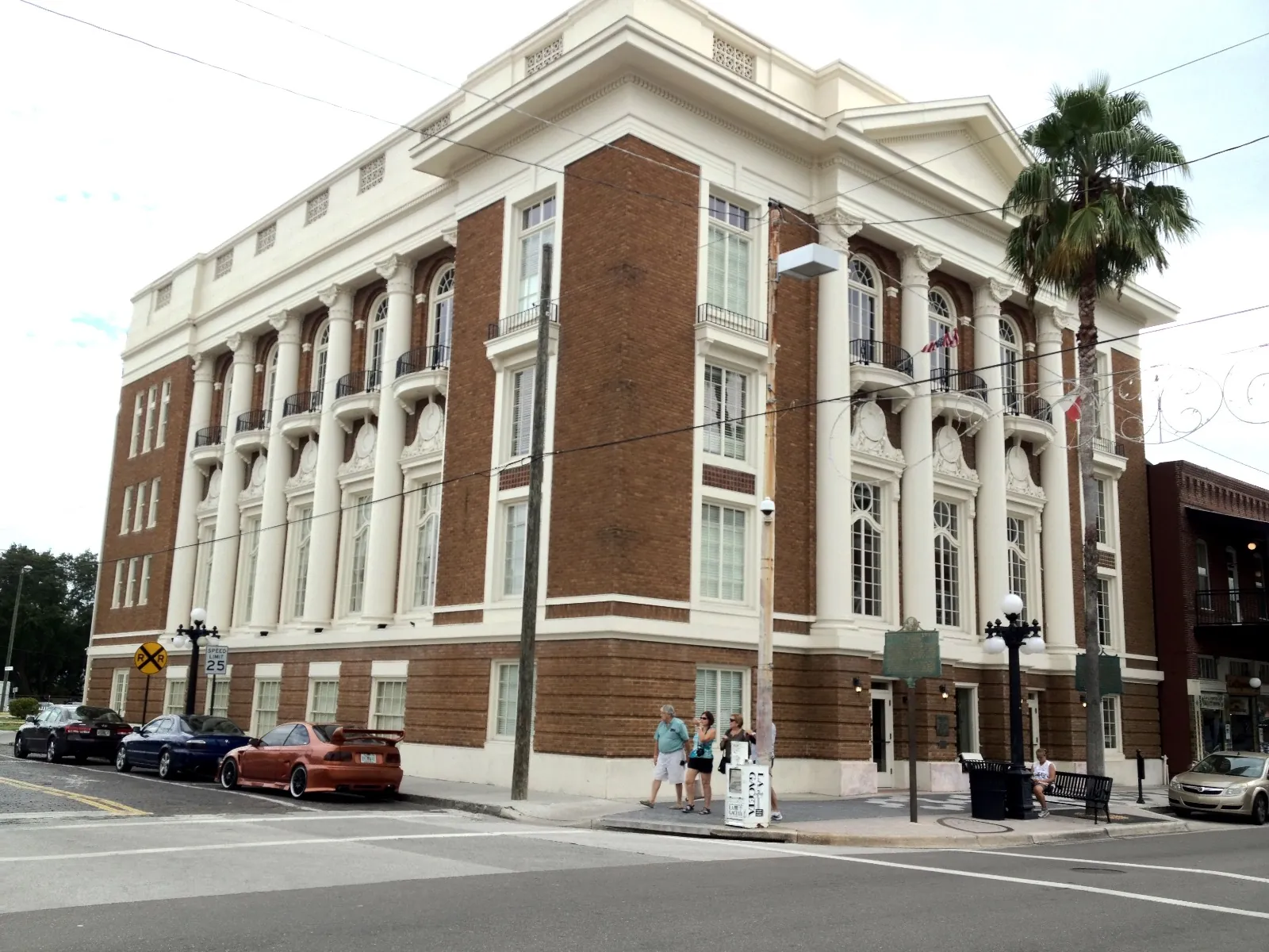 A restored historic building in Ybor City